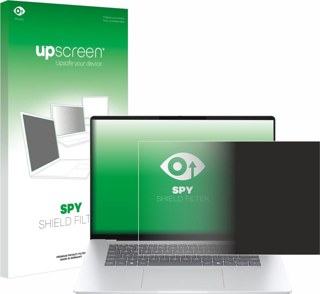upscreen Blickschutzfilter für HP OmniBook 5 16 Anti-Spy Privacy Filter Sichtschutz Blaulicht-Schutz