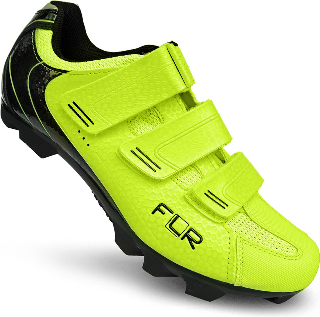 FLR Fahrradschuhe - F55 - Schwarz/Gelb 36