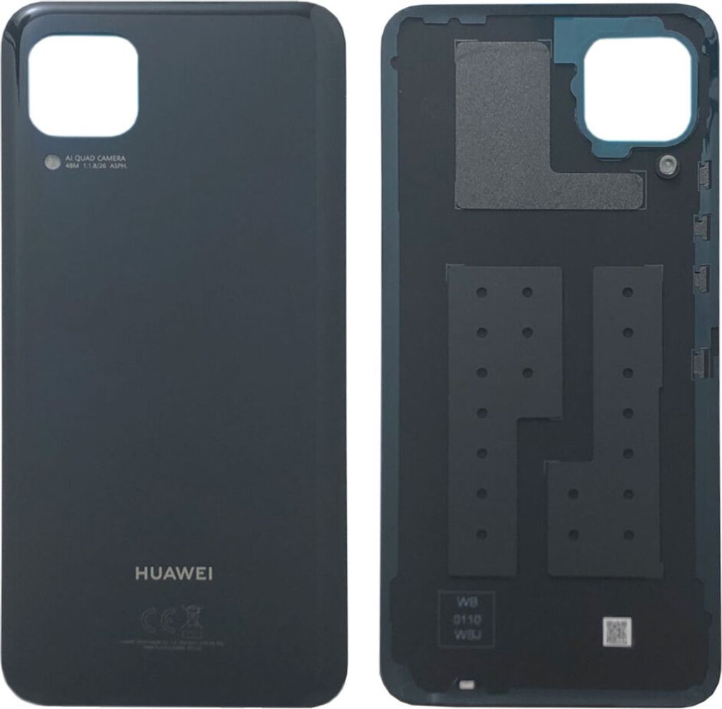 Huawei Akkudeckel Akku Deckel Batterie Cover Schwarz / Midnight Black für P40 Lite 02353MVD Reparatur Neu
