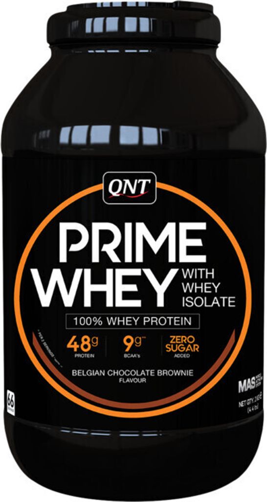 QNT Prime Whey 2000 g chocolate-brownie / Protéines de Image du produit 