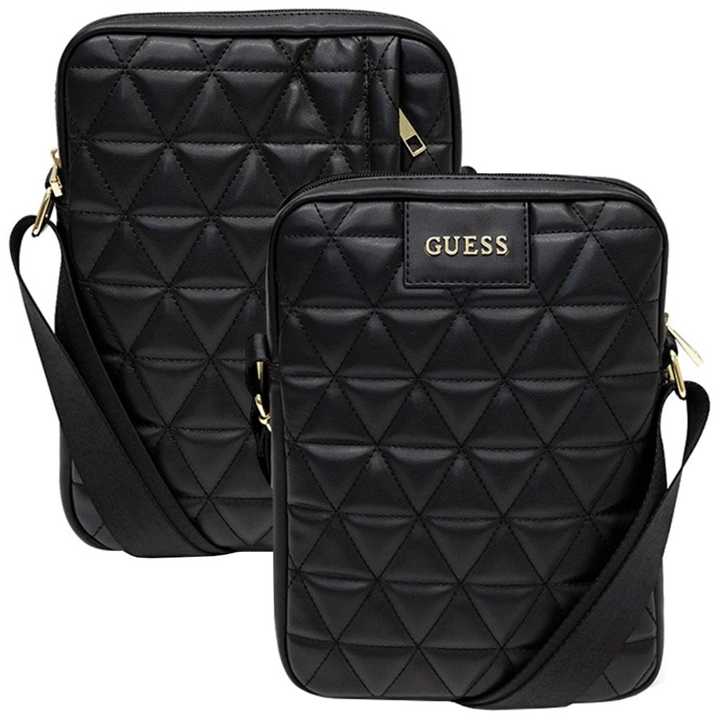 Guess Torba GUTB10QLBK 10" schwarz Quilted Tablet Bag Produktbild 