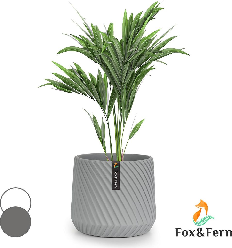 Fox & Fern Pot de Fleur Interieur et Extérieur, Jardinieres Image du produit 