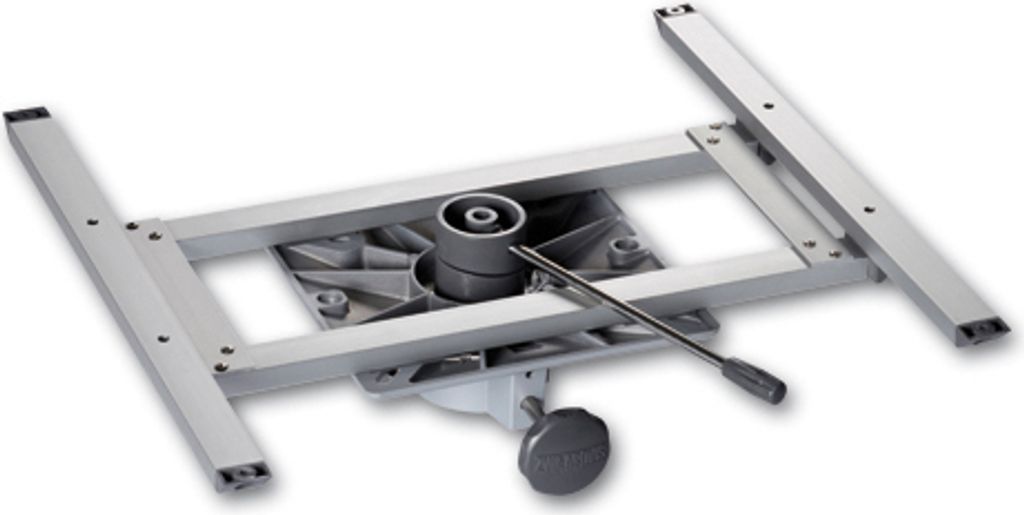 Zwaardvis Support de table avec chariot pour pied de table Image du produit 