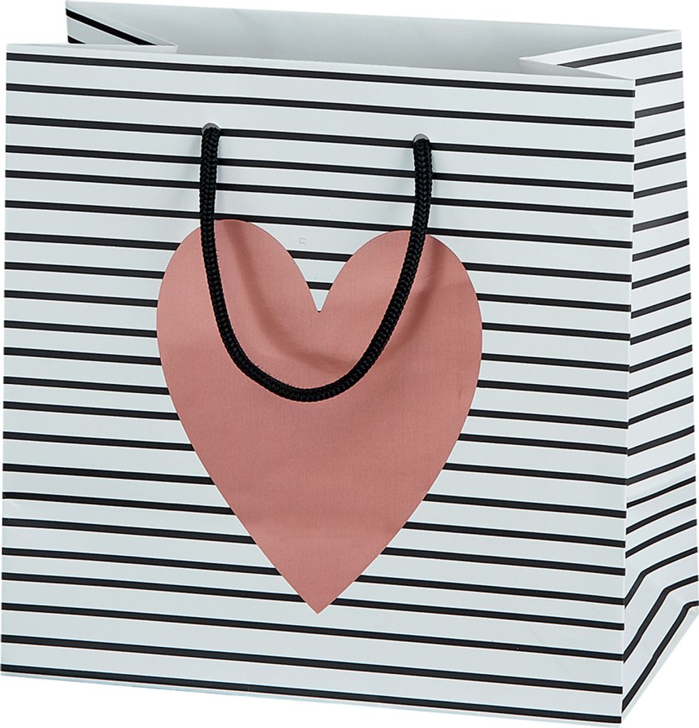 SUSY CARD Geschenktüte "Von Herzen"