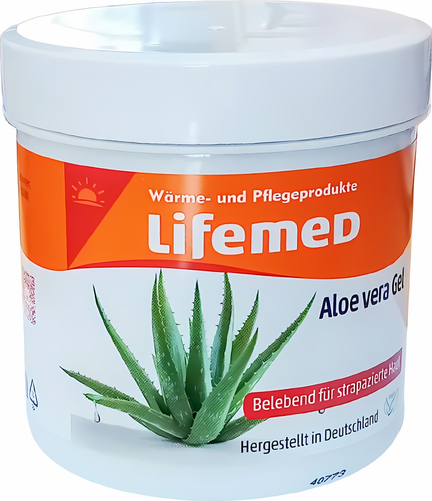 Lifemed Aloe Vera Gel 250 ml, 1 Stück, PZN 19382352, vegan, belebend