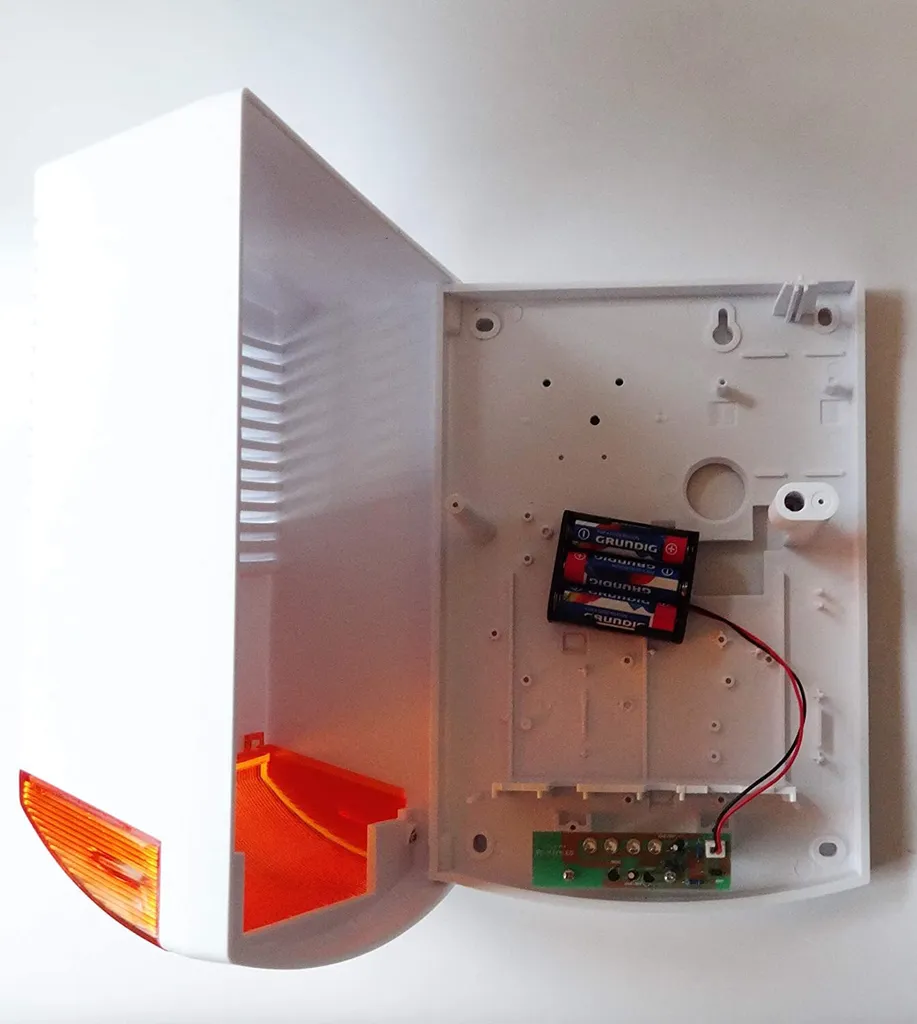 Alarme factice avec flash LED - Boîtier robuste IP44 intérieur extérieur - 4