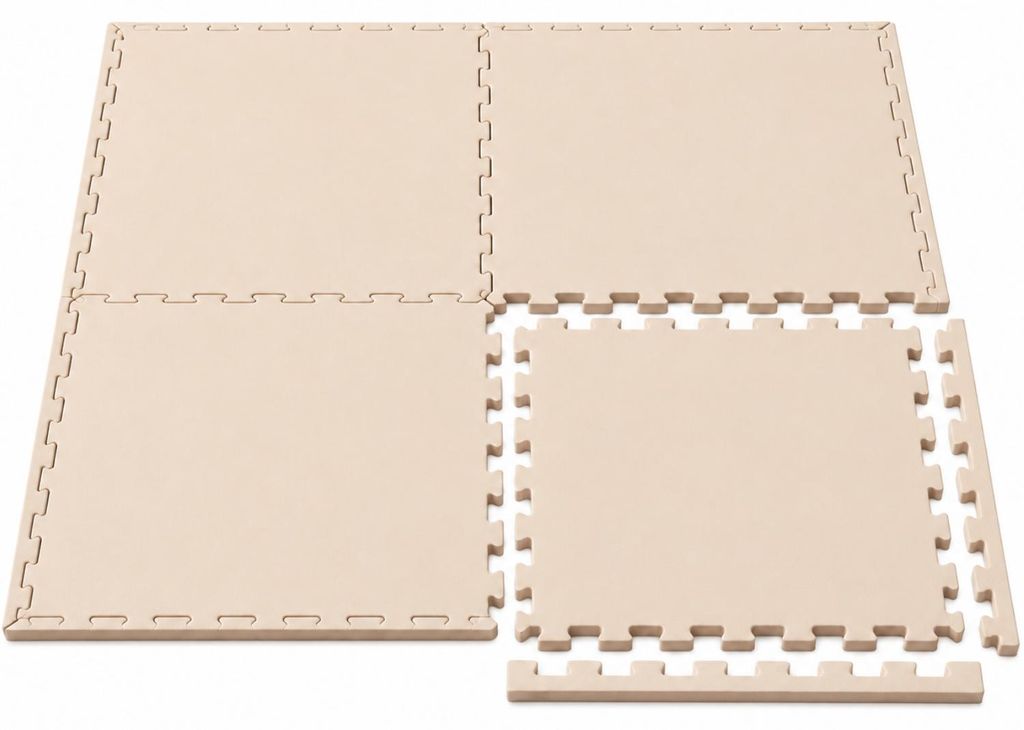 4-delige speelmat, kinderpuzzelmat, kruipmat, vloermat, Productafbeelding 