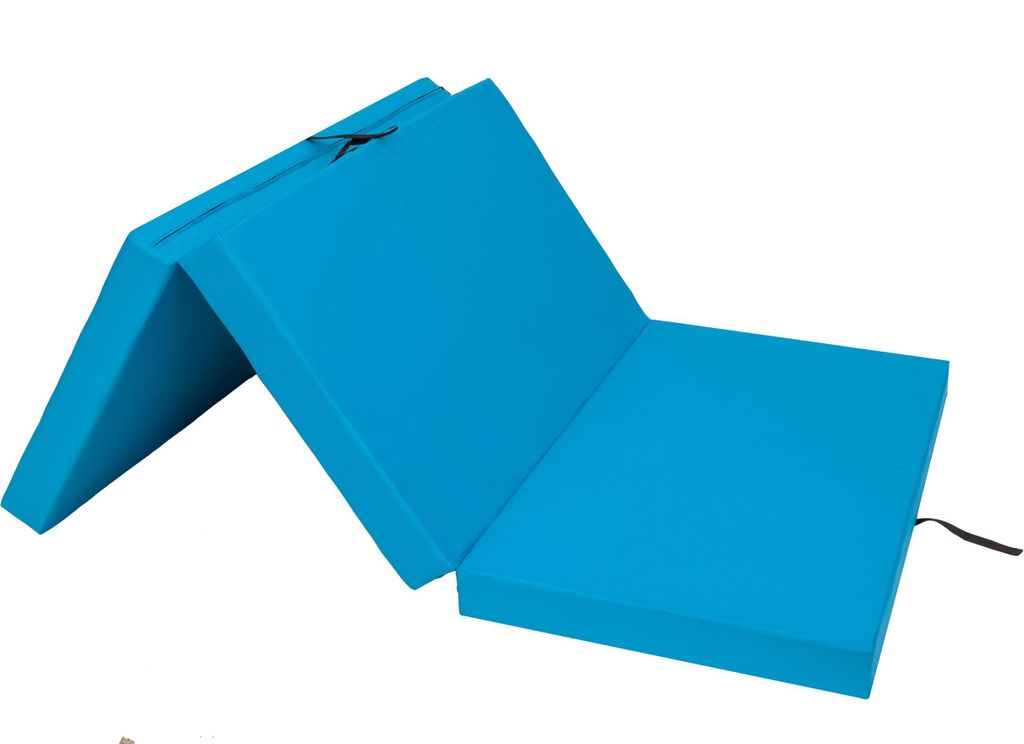 Faltmatratze "ALEX" - 200×120×10 cm - Klappmatratze für 2 Personen, Klappmatratze, Matratze, faltbares Gästebett, waschbar | PillowPrim