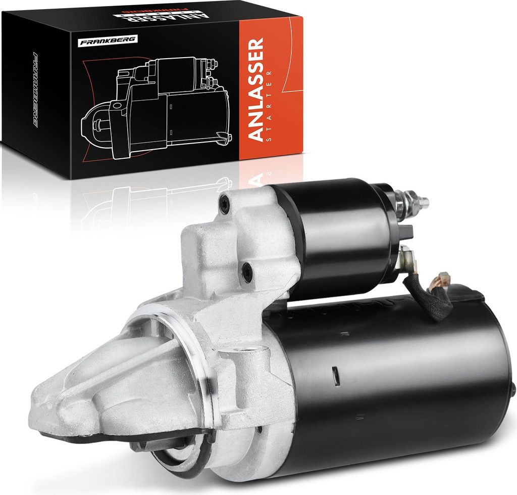 Frankberg 1x Anlasser Starter für Citroën Jumper Bus Kasten Pritsche/Fahrgestell Fiat Ducato Ford Transit Bus