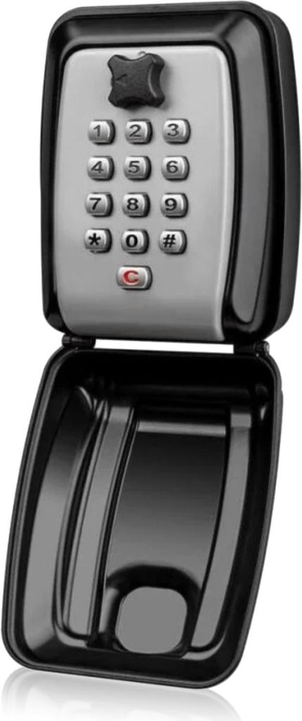 Wasserdichter, sicherer Schlüsselkasten, an der Wand montierter Schlüsselkasten, Schlüsselsafe für den Außenbereich, sicherer Schlüsselkasten...