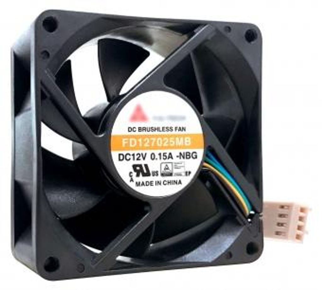 QNAP FAN-7CM-T01, Ventilator, 7 cm, 3500 RPM, Schwarz Produktbild 
