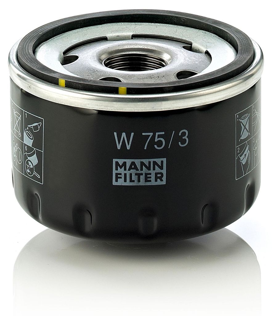 MANN-FILTER W 75/3 filtre à huile Image du produit 