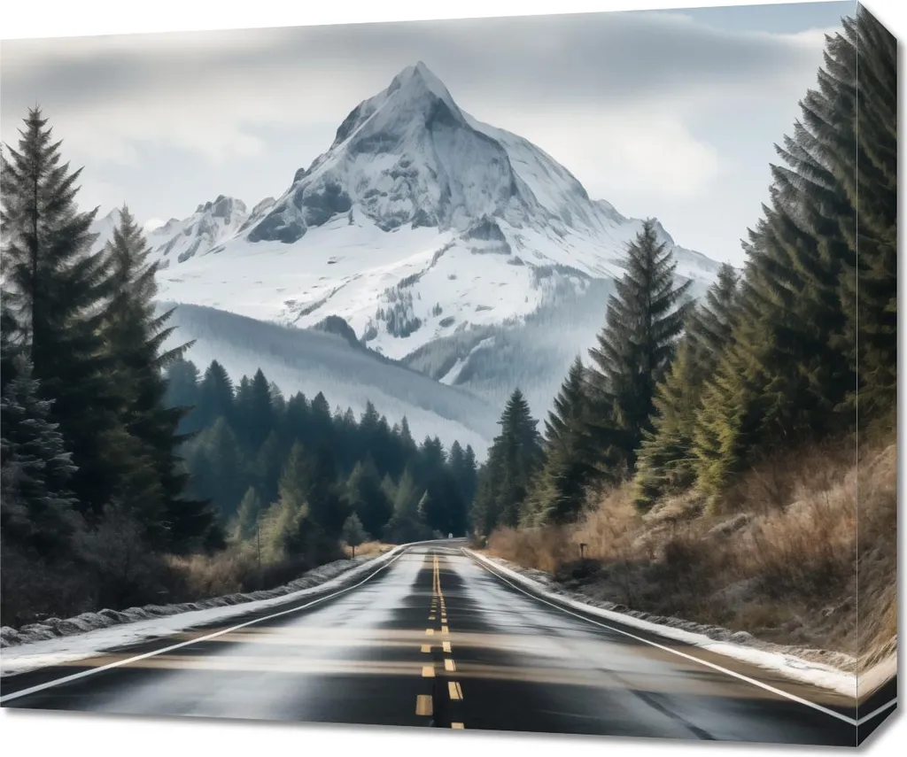 Quadro Tela 60x50 Viaggio Coraggioso - Specifiche e Arredo Top