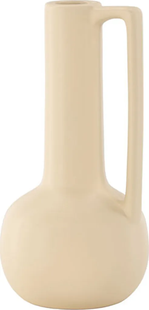 Venture Design Allis Jaune - Vase en Céramique Moderne pour Intérieur