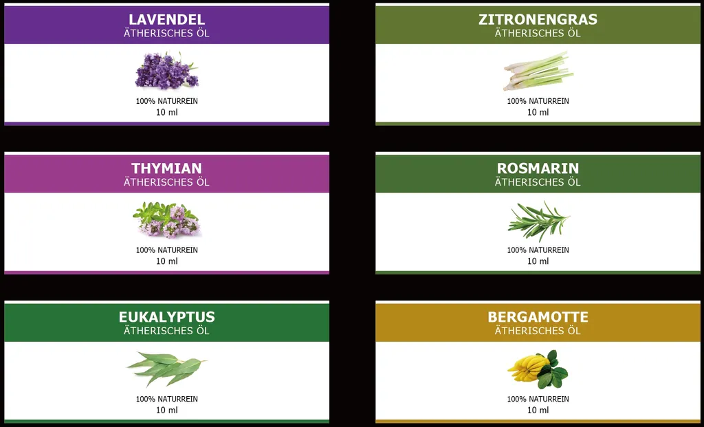 Huiles essentielles pour diffuseur Lavande Thym et Romarin Bien-être - 2