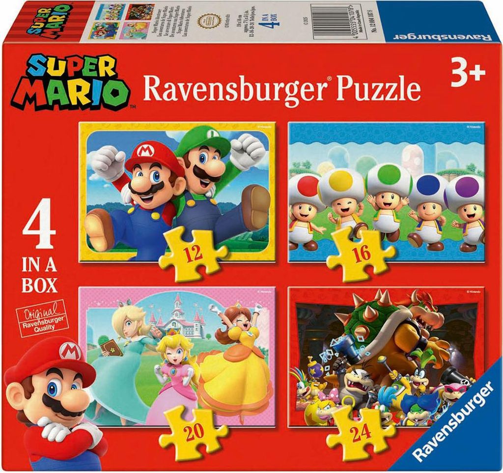 Ravensburger 120041078, 12 Stück(e), Videospiel, 4 Jahr(e) Produktbild 