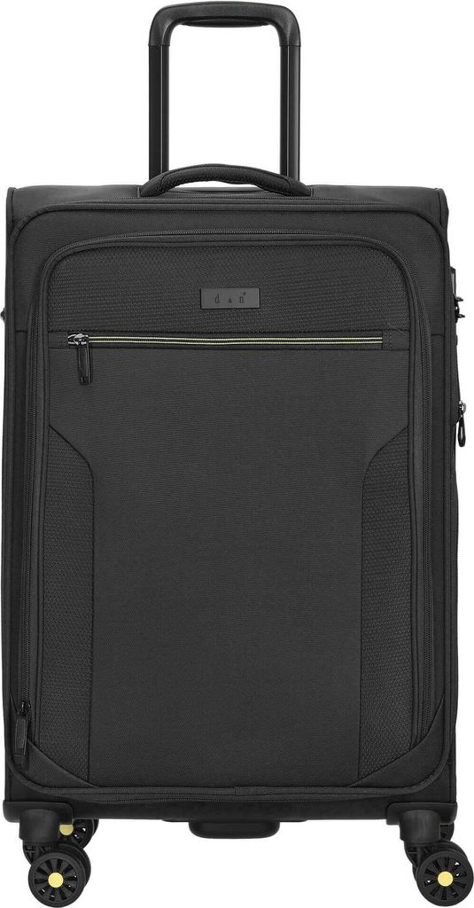 d&n Travel Line 9704 4-Rollen Trolley M 68 cm - Black