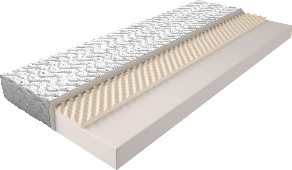 Matratze mit Schaumstoffkern 004 - Größe: 140x200 cm, Höhe: 13cm