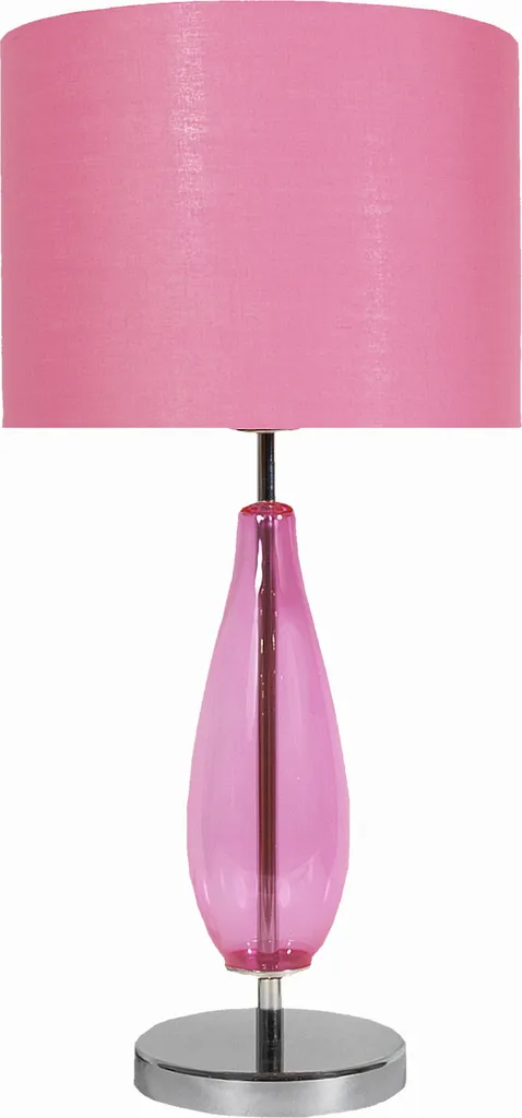 Lampe de table métal rose Candellux 60cm IP20 design MARRONE chic