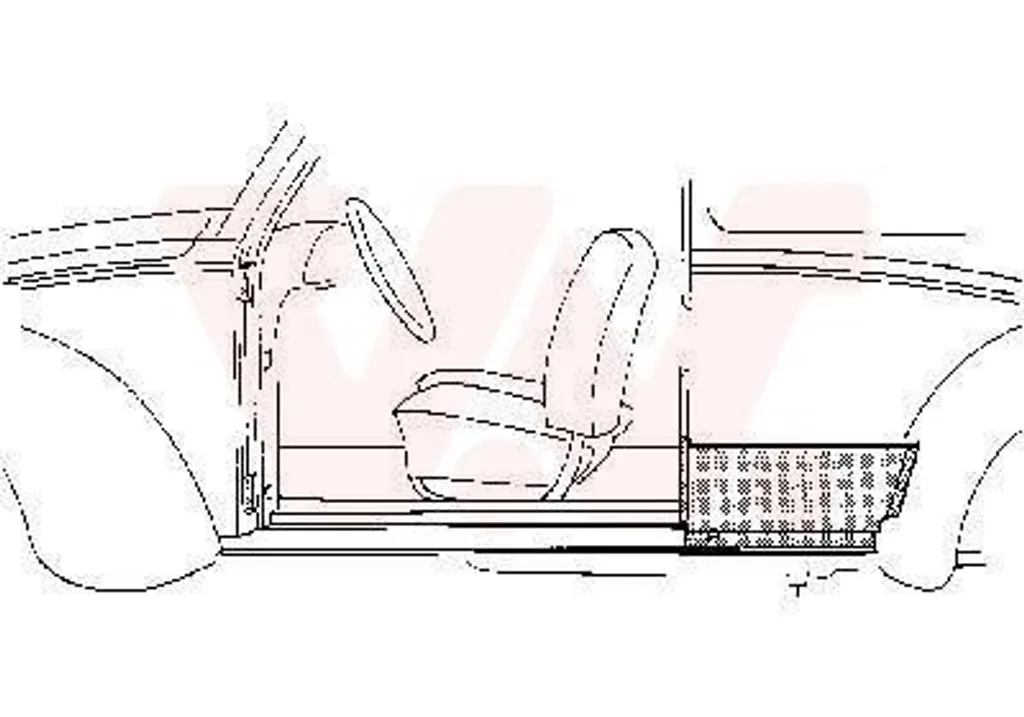 Prezzo Outlet: VAN Wezel 5801.42 Pannello Laterale VW - Qualità Top