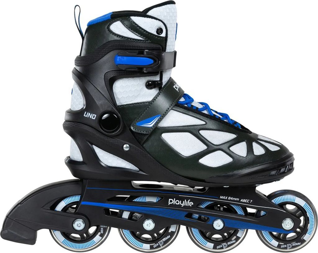 inline-Skates Uno Black 80 softboot 82A schwarz Größe 39 Produktbild 