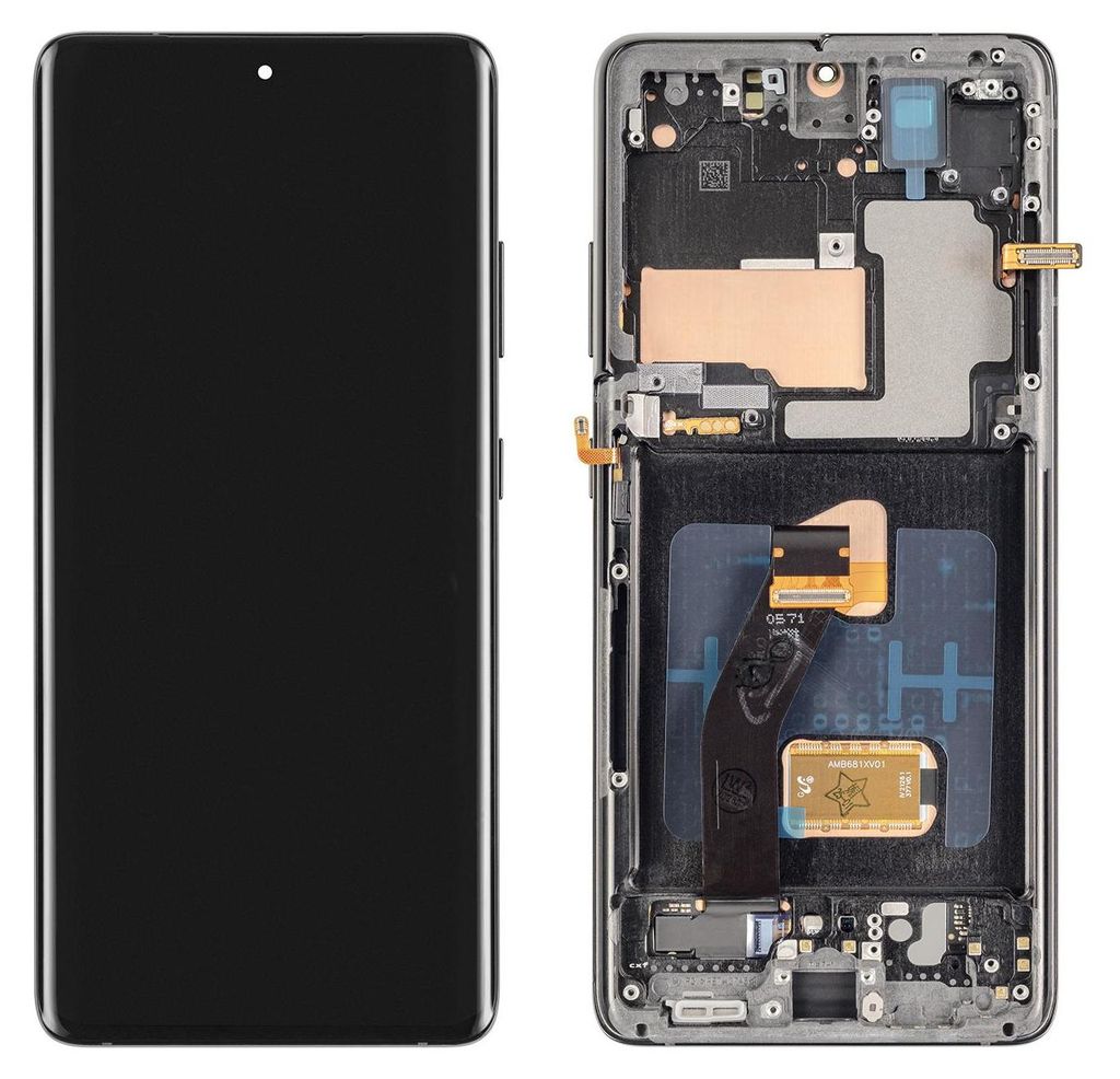 Samsung Galaxy S21 Ultra 5G Display (mit Rahmen) Phantom Produktbild 