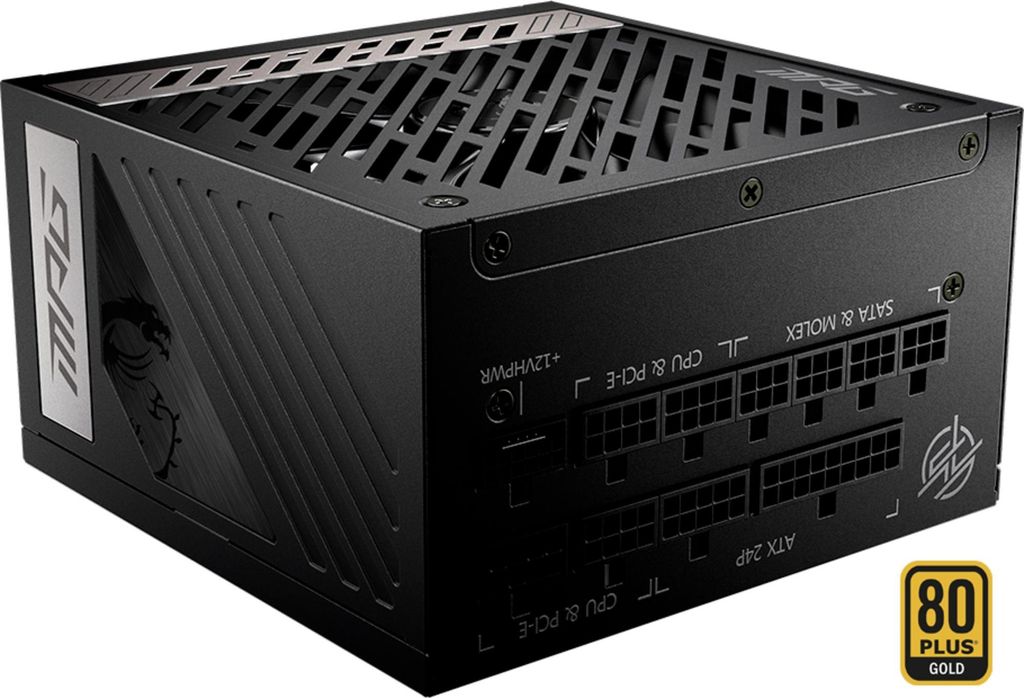 MSI MPG A1000G PCIE5 Netzteil 1000 W 20+4 pin ATX ATX Schwarz (306-7ZP7C11-CE0)