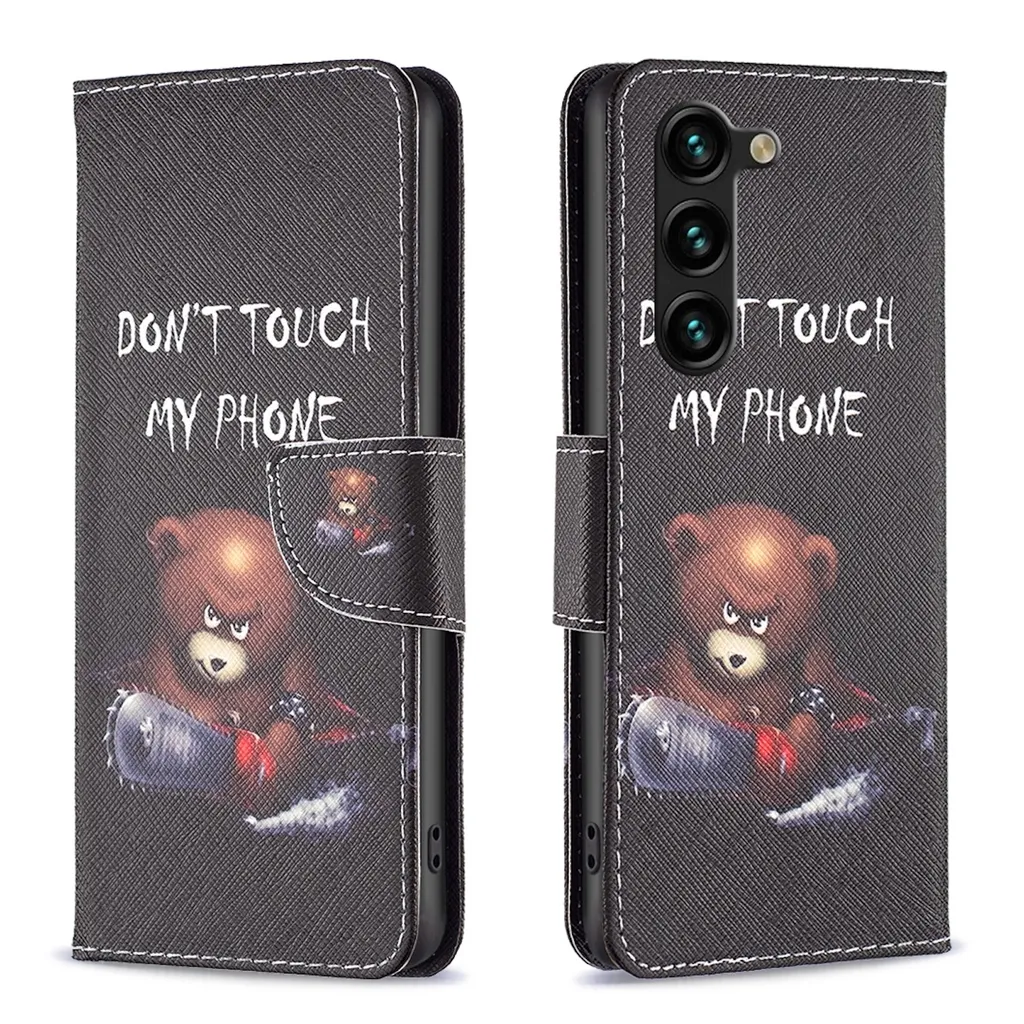 Cover Portafoglio Samsung S24 Plus Motif 1 - Pelle Vegana e Funzionalità