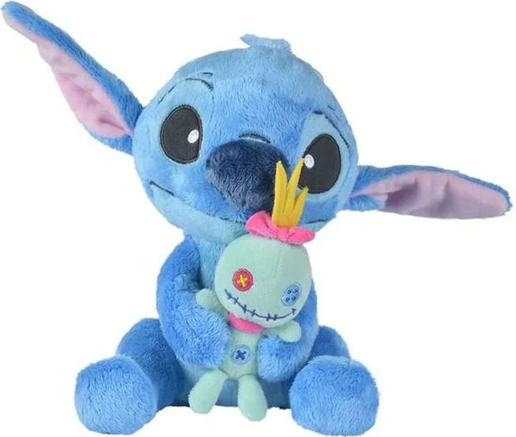 Simba Disney Plyšový Stitch so Scrumpom 25cm Obrázok produktu 