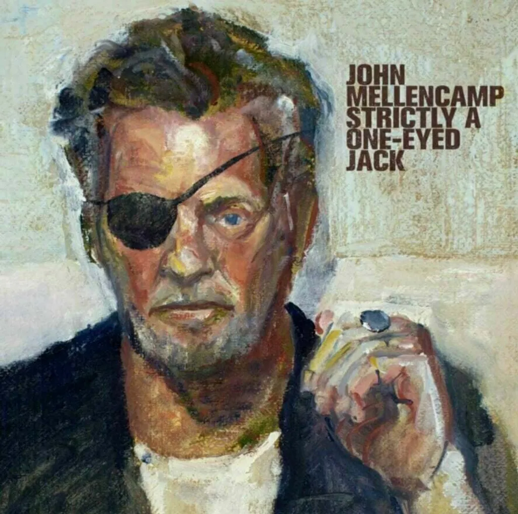 Vinyle John Mellencamp Strictly A One-Eyed Jack Album LP Rock 33 Tours