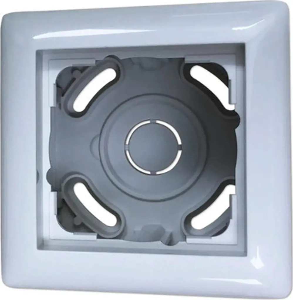 Boîtier Gira blanc pur brillant simple poste en thermoplastique robuste - 3