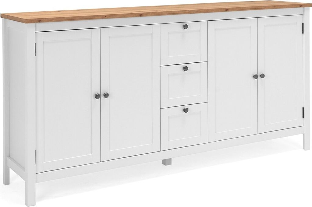 CALICOSY - Sideboard mit 4 Türen und 3 Schubladen L180 cm - Produktbild 5