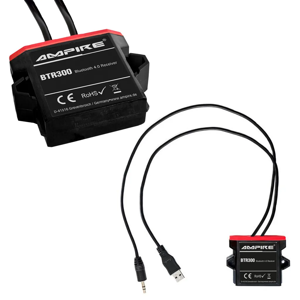 Adaptateur Bluetooth Ampire USB AUX pour Autoradio d'origine sans BT