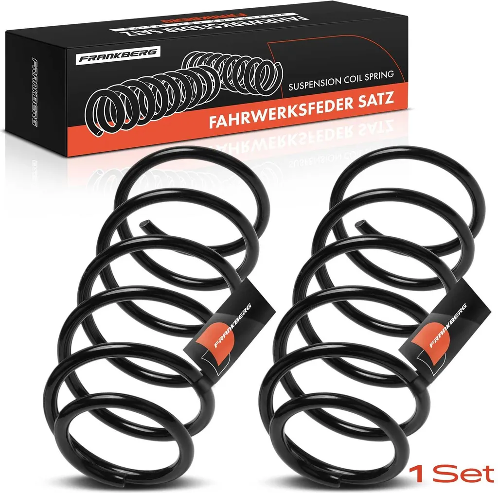 2 Ressorts de Suspension Avant Frankberg pour Mitsubishi Pajero IV V80