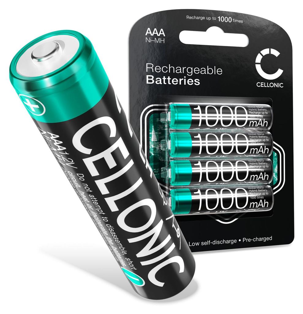 CELLONIC 4x Akku für Festnetz kompatibel mit Telekom Produktbild 