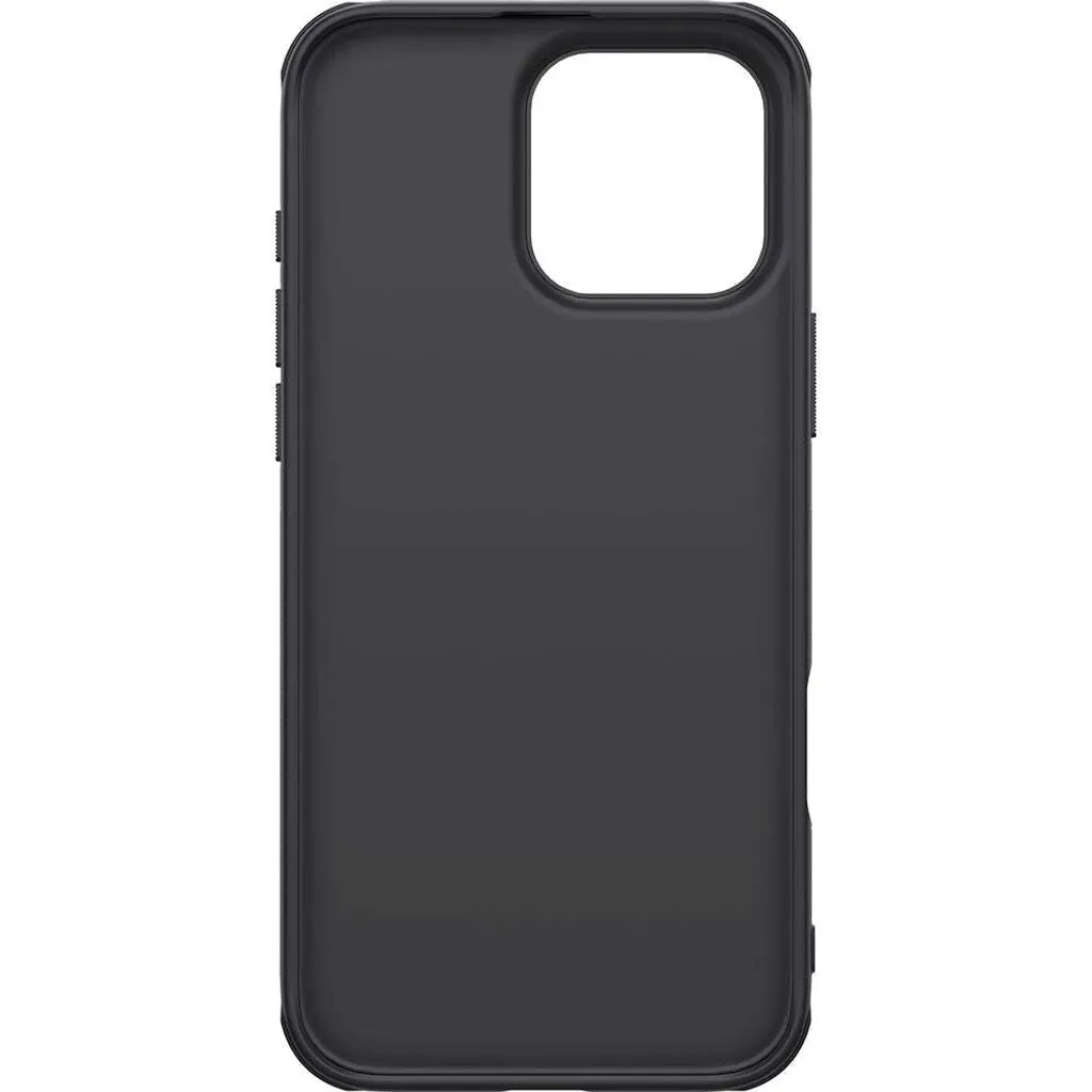 Custodia Nera iPhone 16 Pro Max Nillkin Frosted Shield Pro Elegante - 6