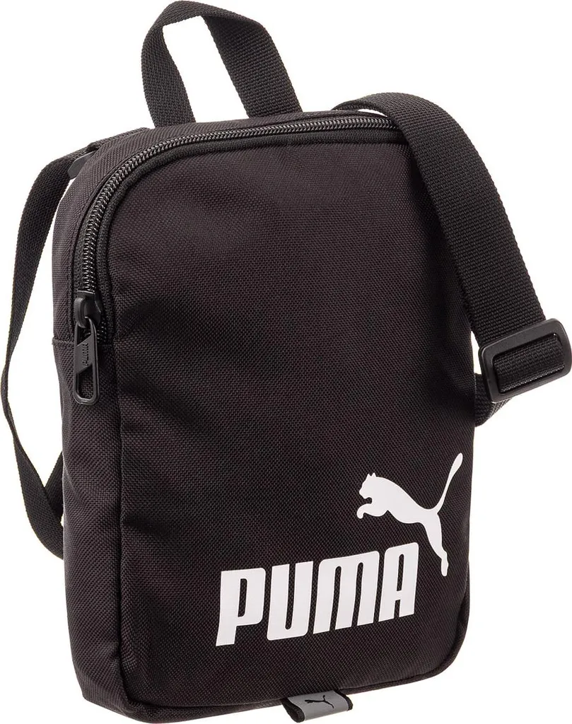 Sacoche Puma Noire pour Téléphone et Portefeuille - Idéal Voyage et Ville