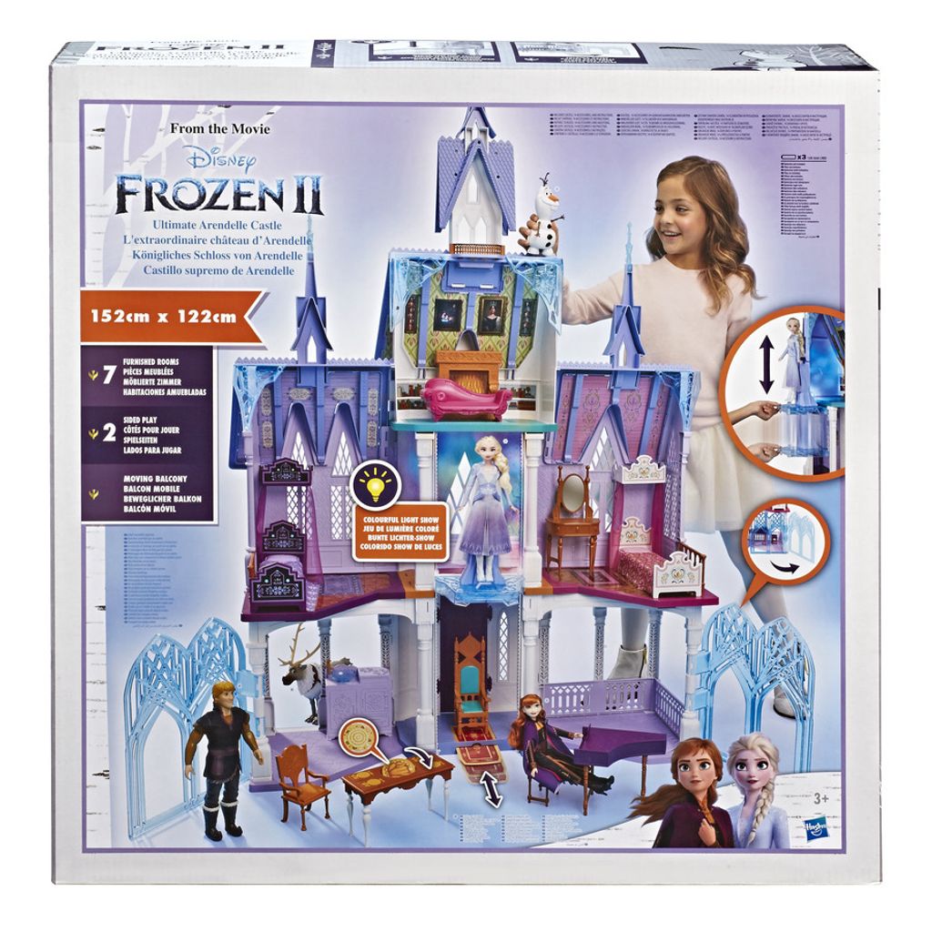 Frozen Elsa und Anna Schloß Disney Frozen Arendelle Schloß für unterwegs 