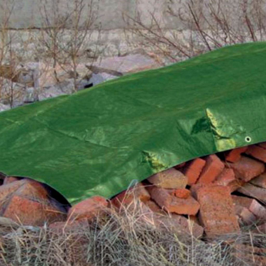 Holzabdeckplane Polyband olivgrün 2 x 3 m