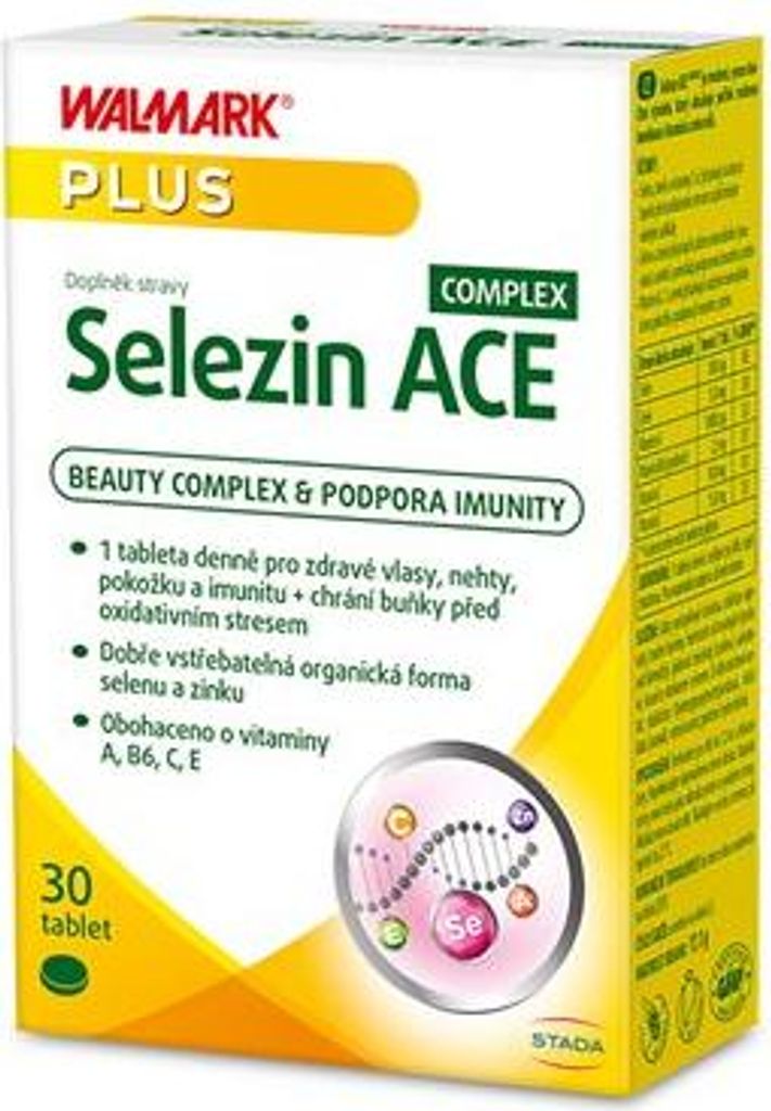 Walmark Selezin ACE COMPLEX, organisches Selen und Zink + Produktbild 
