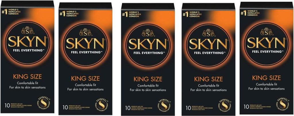 50 Stück SKYN Large Große Latexfreie Kondome für Männer Produktbild 