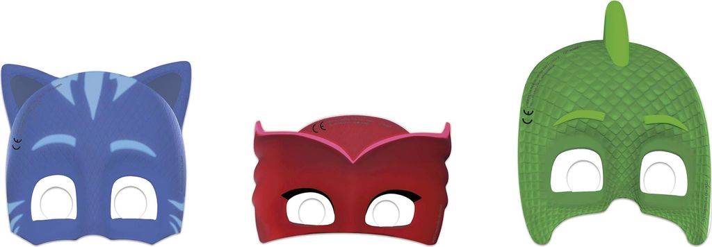 PJ Masks Pyjamahelden 6 Masken Produktbild 