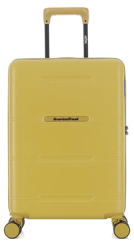 Valise S Cleveland American Travel - Bagage Cabine Rigide 55cm Noir