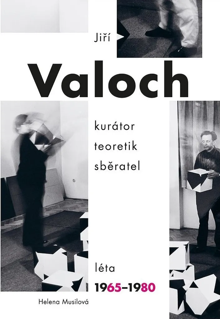 Livre d'art Jiří Valoch Léta 1965-1980 histoire de l'art tchèque