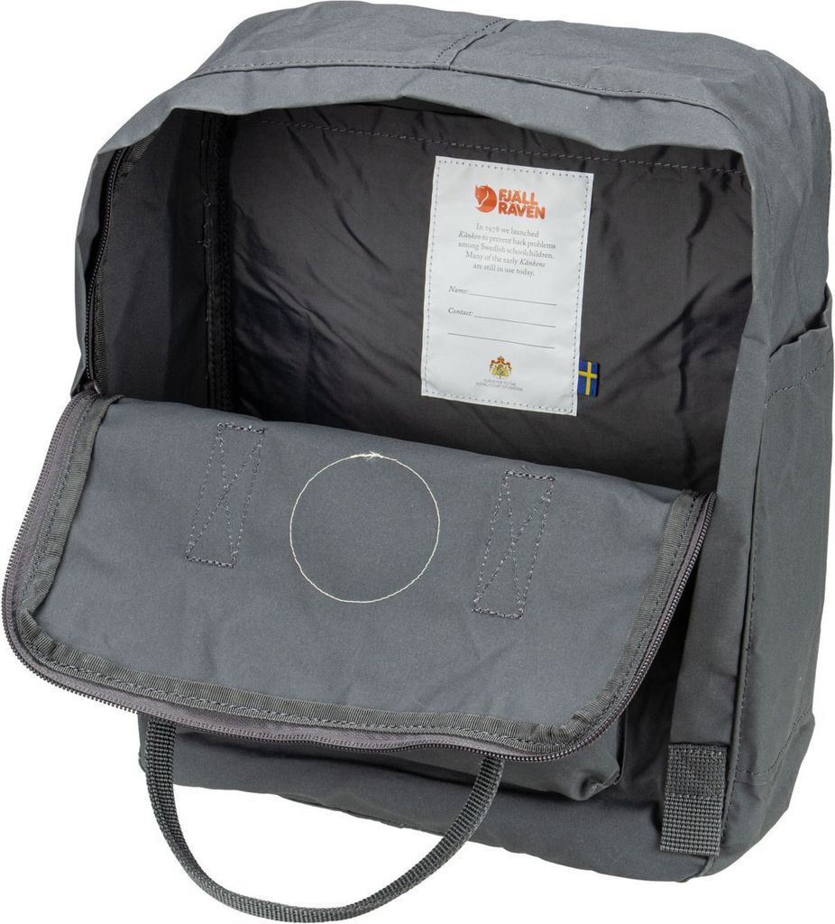 Fjällräven Kånken Rucksack, Farbe: Super Grey (046) Produktbild 20
