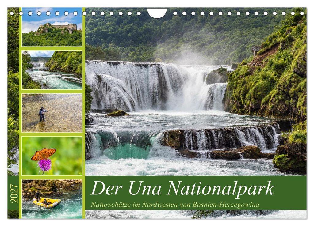 Der Una Nationalpark (Wandkalender 2027 DIN A4 quer), CALVENDO Monatskalender