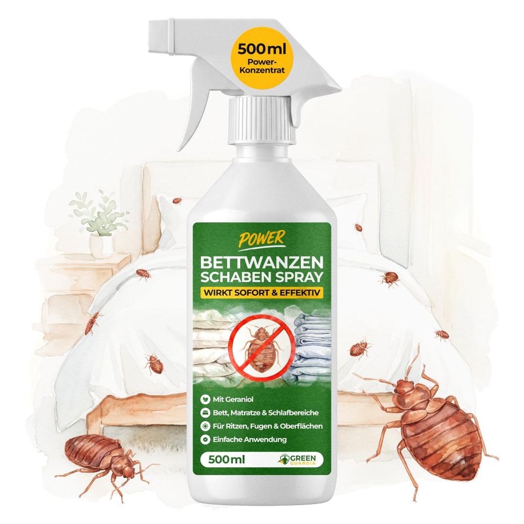 Bettwanzen Abwehrspray Power-Konzentrat 500 ml – Mittel Produktbild 