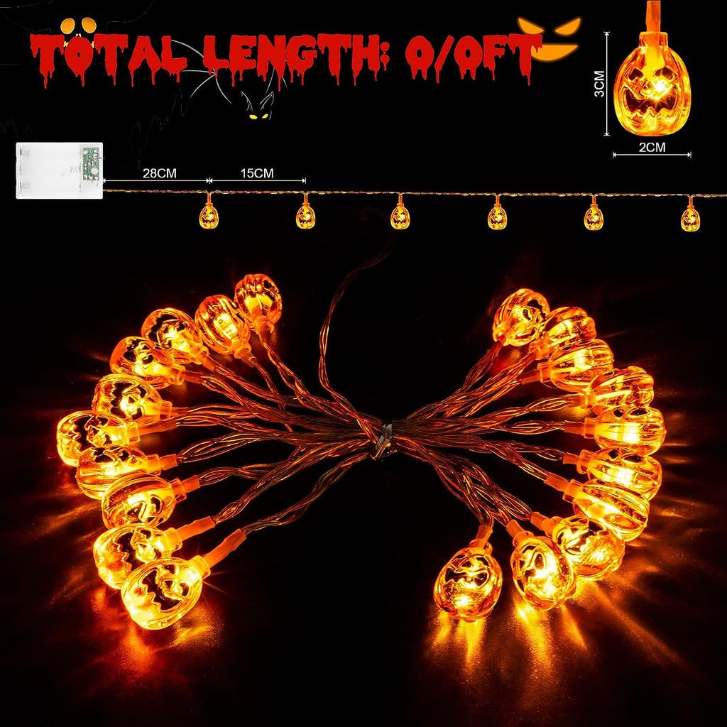 Lights4fun LED Glas-Kürbis In Gold – Mit Timer, 21 Cm Hoch, Batteriebetrieben Für Herbst- & Halloween-Deko