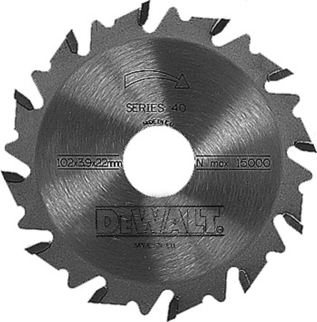 DeWalt Nutfräser HM 102/22/4,0 mm 12WZ