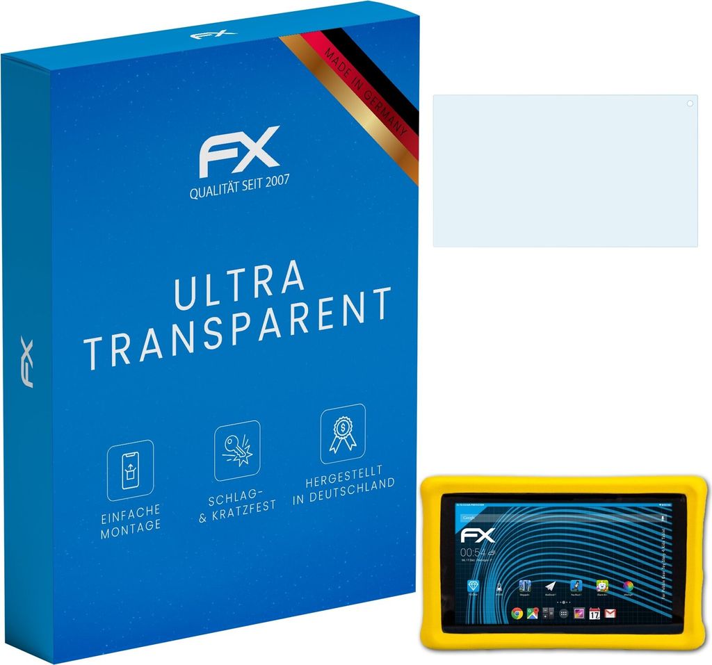 atFoliX FX-Clear 2x Schutzfolie kompatibel mit Pebble Gear Toy Story 4 Kids Tablet Displayschutzfolie